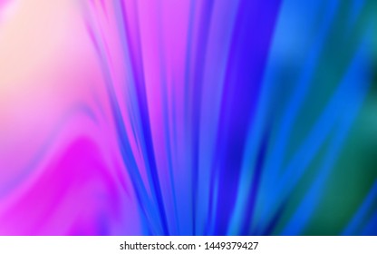 Light Pink, Blue vector blurred pattern. Colorful abstract illustration with gradient. Smart design for your work.