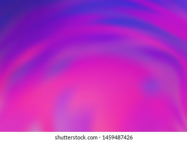 Light Pink, Blue vector blurred bright pattern. A completely new color illustration in a bokeh style. The elegant pattern for brand book.