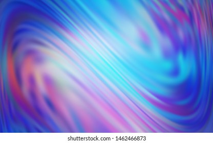 Light Pink, Blue vector blurred pattern. Colorful illustration in abstract style with gradient. New design for your business.