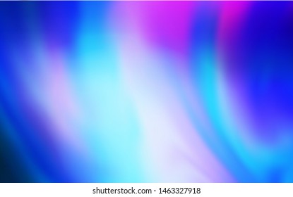 Light Pink, Blue vector blurred and colored pattern. A completely new colored illustration in blur style. New style for your business design.