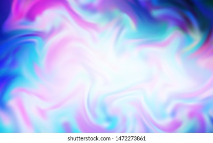 Light Pink, Blue vector blurred bright texture. Modern abstract illustration with gradient. New style design for your brand book.