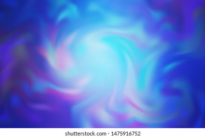 Light Pink, Blue vector blurred template. Colorful abstract illustration with gradient. Smart design for your work.
