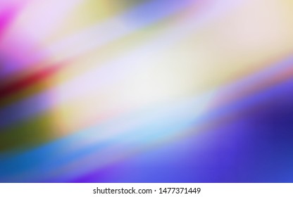 Light Pink, Blue vector blurred shine abstract template. Glitter abstract illustration with gradient design. The best blurred design for your business.