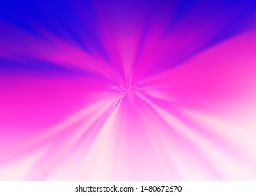Light Pink, Blue vector blurred and colored background. Shining colorful illustration in a Brand new style. A new texture for your design.