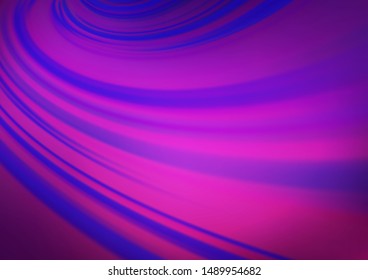 Light Pink, Blue vector blurred shine abstract background. Colorful abstract illustration with gradient. The template for backgrounds of cell phones.