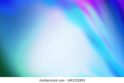 Light Pink, Blue vector blurred shine abstract texture. Abstract colorful illustration with gradient. New way of your design.