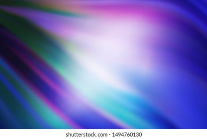 Light Pink, Blue vector blurred bright pattern. An elegant bright illustration with gradient. Background for a cell phone.