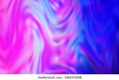 Light Pink, Blue vector blurred shine abstract texture. New colored illustration in blur style with gradient. New style design for your brand book.