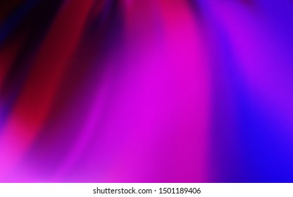 Light Pink, Blue vector blurred template. Glitter abstract illustration with gradient design. New style design for your brand book.