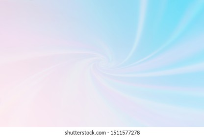 Light Pink, Blue vector blurred pattern. Creative illustration in halftone style with gradient. The best blurred design for your business.