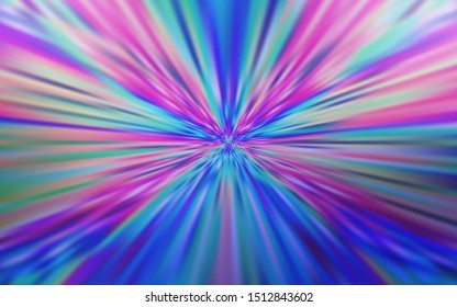 Light Pink, Blue vector blurred template. Shining colored illustration in smart style. Smart design for your work.
