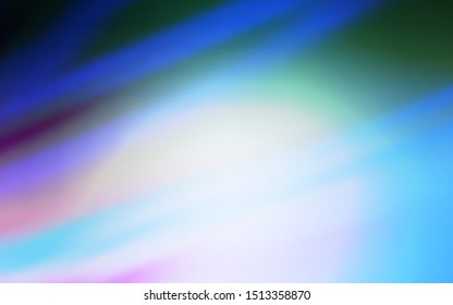 Light Pink, Blue vector blurred shine abstract texture. Glitter abstract illustration with gradient design. New design for your business.
