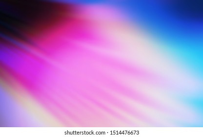 Light Pink, Blue vector blurred shine abstract background. Shining colored illustration in smart style. New style design for your brand book.