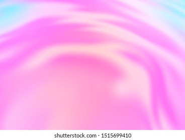 Light Pink, Blue vector blurred shine abstract background. An elegant bright illustration with gradient. A new texture for your design.