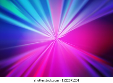 Light Pink, Blue vector blurred and colored pattern. An elegant bright illustration with gradient. New style design for your brand book.