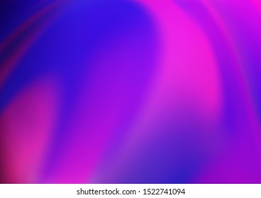 Light Pink, Blue vector blurred and colored template. A vague abstract illustration with gradient. The template for backgrounds of cell phones.
