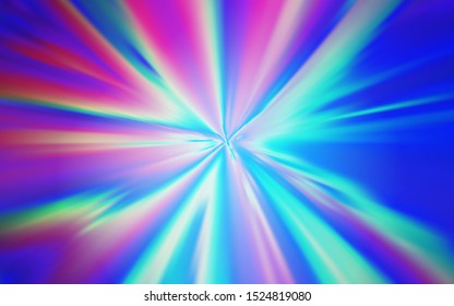Light Pink, Blue vector blurred bright pattern. Shining colored illustration in smart style. New way of your design.