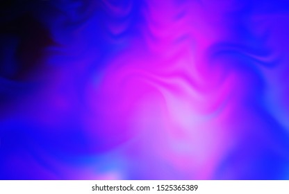 Light Pink, Blue vector blurred background. Glitter abstract illustration with gradient design. Blurred design for your web site.