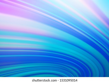 Light Pink, Blue vector blurred shine abstract pattern. A vague abstract illustration with gradient. A completely new design for your business.