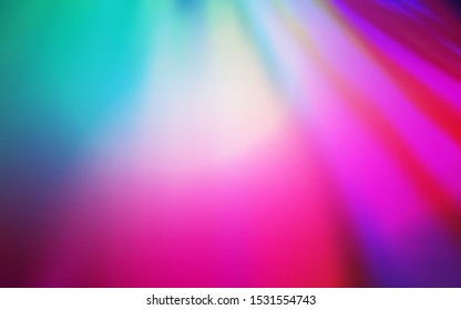 Light Pink, Blue vector blurred shine abstract template. Shining colored illustration in smart style. Smart design for your work.