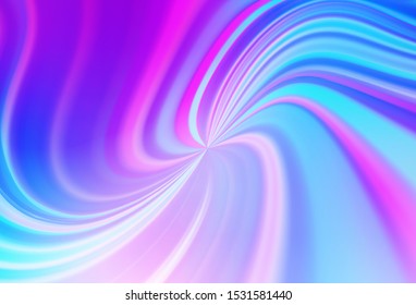 Light Pink, Blue vector blurred shine abstract background. Colorful abstract illustration with gradient. New style design for your brand book.