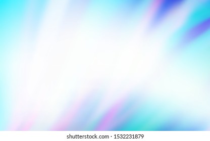 Light Pink, Blue vector blurred pattern. Creative illustration in halftone style with gradient. New style for your business design.