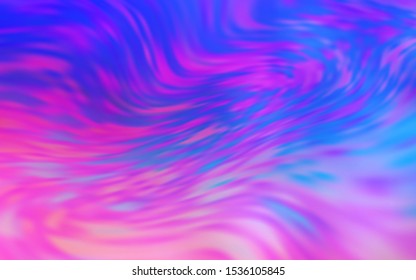 Light Pink, Blue vector blurred bright pattern. Shining colored illustration in smart style. New design for your business.