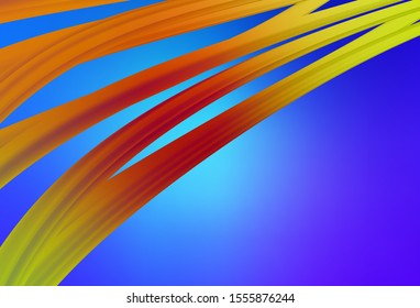 Light Pink, Blue vector blurred template. Glitter abstract illustration with gradient design. Elegant background for a brand book.