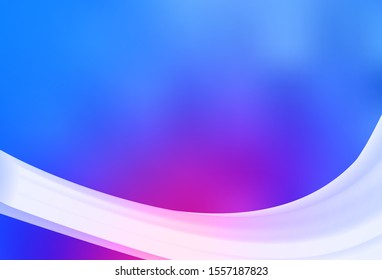 Light Pink, Blue vector blurred shine abstract background. New colored illustration in blur style with gradient. Elegant background for a brand book.
