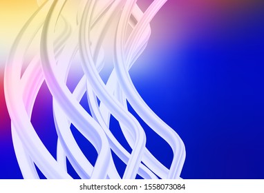 Light Pink, Blue vector blurred pattern. Abstract colorful illustration with gradient. New way of your design.