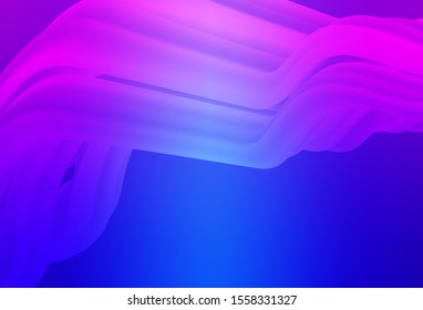 Light Pink, Blue vector blurred background. An elegant bright illustration with gradient. The best blurred design for your business.