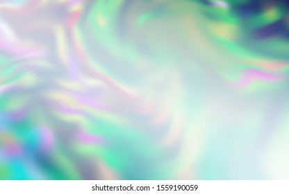Light Pink, Blue vector blurred shine abstract texture. Creative illustration in halftone style with gradient. Elegant background for a brand book.
