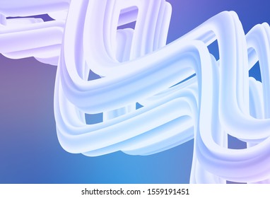 Light Pink, Blue vector blurred and colored pattern. An elegant bright illustration with gradient. New way of your design.