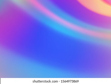 Light Pink, Blue vector blurred shine abstract template. A completely new color illustration in a bokeh style. The best blurred design for your business.