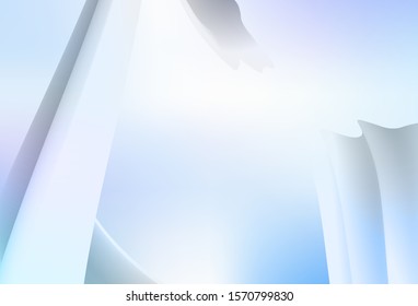 Light Pink, Blue vector blurred shine abstract texture. Glitter abstract illustration with gradient design. New style design for your brand book.