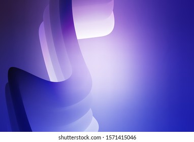 Light Pink, Blue vector blurred shine abstract template. Colorful illustration in abstract style with gradient. New design for your business.