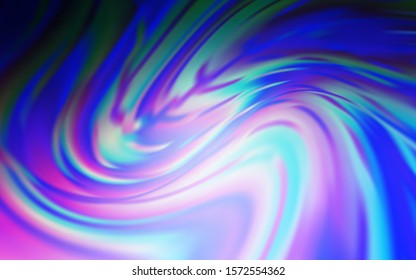 Light Pink, Blue vector blurred bright template. Creative illustration in halftone style with gradient. Background for designs.