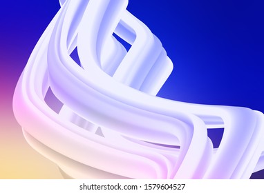 Light Pink, Blue vector blurred shine abstract texture. An elegant bright illustration with gradient. Blurred design for your web site.