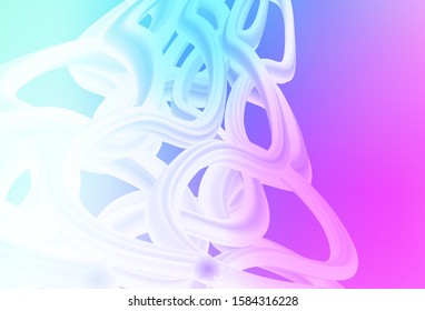 Light Pink, Blue vector blurred background. New colored illustration in blur style with gradient. Background for designs.