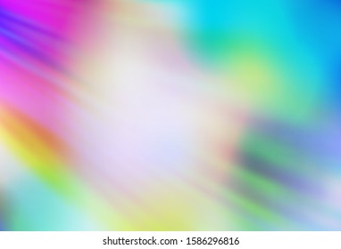Light Pink, Blue vector blurred pattern. An elegant bright illustration with gradient. Elegant background for a brand book.