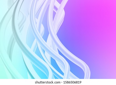 Light Pink, Blue vector blurred template. Colorful abstract illustration with gradient. Background for designs.