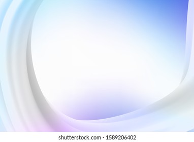 Light Pink, Blue vector blurred bright texture. An elegant bright illustration with gradient. Completely new design for your business.