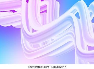 Light Pink, Blue vector blurred shine abstract texture. Colorful illustration in abstract style with gradient. Background for a cell phone.