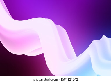 Light Pink, Blue vector blurred pattern. New colored illustration in blur style with gradient. Elegant background for a brand book.