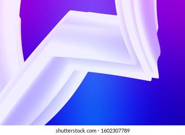 Light Pink, Blue vector blurred bright texture. Colorful abstract illustration with gradient. The best blurred design for your business.