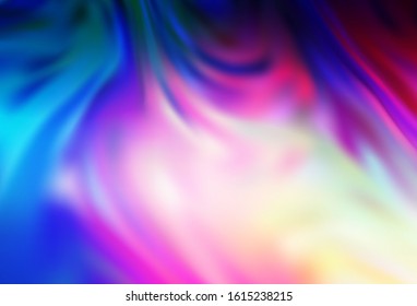 Light Pink, Blue vector blurred bright texture. Abstract colorful illustration with gradient. New style design for your brand book.