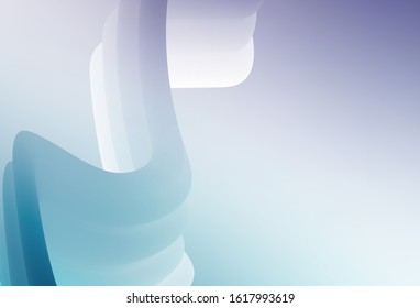 Light Pink, Blue vector blurred bright pattern. An elegant bright illustration with gradient. Background for designs.