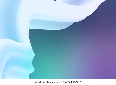 Light Pink, Blue vector blurred pattern. Colorful illustration in abstract style with gradient. Completely new design for your business.