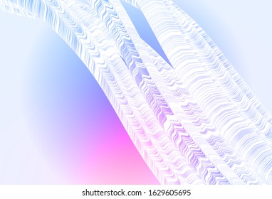 Light Pink, Blue vector blurred shine abstract background. Colorful abstract illustration with gradient. Background for designs.
