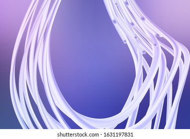 Light Pink, Blue vector blurred bright template. Colorful abstract illustration with gradient. Completely new design for your business.